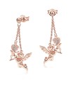 Beautiful Cupid dangling Silver Stud Earring STS-5178